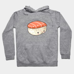 Kawaii food salmon nigiri Japanese style Hoodie